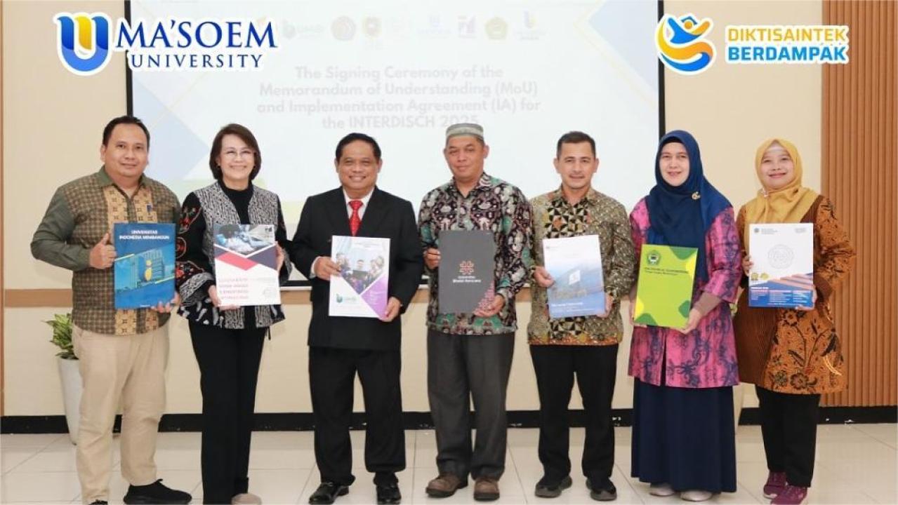 Ceremony Penandatanganan MoU Internasional Dan IA INTERDISCH 2025