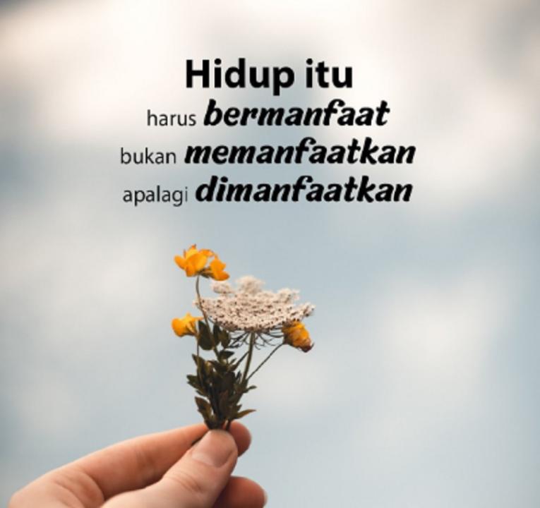 Jadilah Yang Bermanfaat Bukan Memanfaatkan