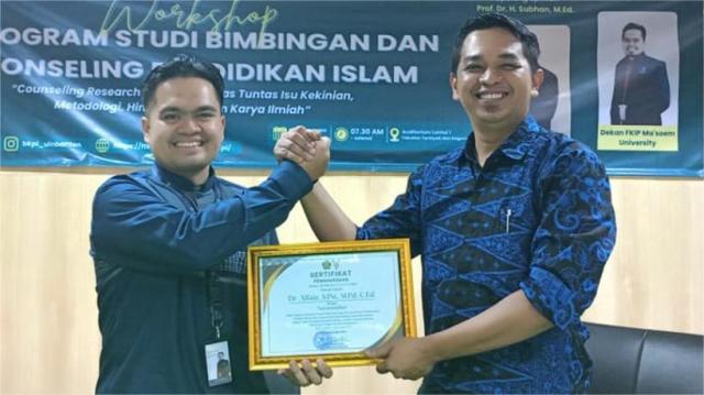 Gambar Artikel Ma’soem University Sukses Gelar Workshop Counseling Research Mastery Dan Resmikan Kerja Sama Akademik Dengan FTK UIN SMH Banten