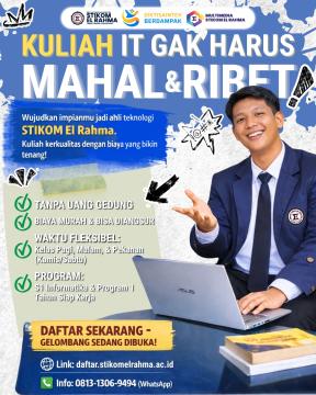 Gambar Artikel Kuliah IT Mahal? Ribet? Gak Jaman Lagi